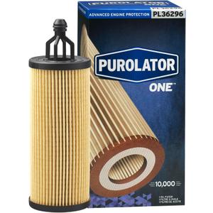 Purolator PL36296 PurolatorONE Advanced Engine Protection Cartridge Oil Filter Compatible With Jeep Grand Cherokee, Wrangler, Chrysler Pacifica, Dodge Grand Caravan, Charger, Durango and Ram 1500