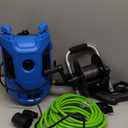 Electric Pressure Washer 4800 PSI 4.0 GPM Power Washers Electric Powered with with 33ft Pressure Hose, 4 Nozzle and Foam Cannon, Powerwashers for Home, Cars, Patio, Blue