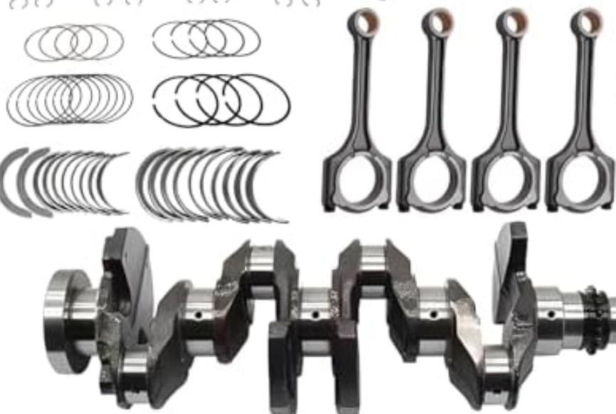 G4NC 2.0 Engine Head Gasket Set & Crankshaft w/Connecting Rods Piston Fit For Hyundai Tucson Elantra Kia Sonata Forte Soul Sportage Forte Carens 2.0L 2012-2021 DOHC 23110-2E501 23110-2E501