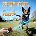 Dog Bark Deterrent Device,2X Ultrasonic Anti Barking Device for Dogs, 50 FT Range No More Indoors Outdoors Behavior Correct Safe & Humane Rechargeable Barkshield for Dogs