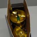 World Soccer Cup Trophy Building Blocks Set for Adults, Golden Footballl Cup Model for Display, Home Office Decor, Soccer Fans Play