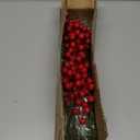 60Pcs Christmas Decorations11.8'' Artificial Pine Branches with 7.9'' Red Berry Stems, Christmas Decor Faux Pine Greenery Stems, Christmas Tree Decorations & Christmas Picks for Indoor Outdoor