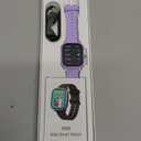 Kids Wach for Girls Boys 6-15 Year Old - Smart Watch for Kids 1.8" Fitness Tracker,No Phone needed,Pedometer Sleep Monitor Heart Rate Waterproof,Puzzle Game for Girls Boys Teens Birthday Gift (Purple)