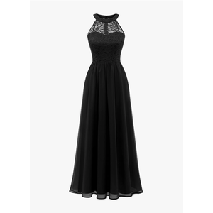 Wedtrend Women's Bridesmaid Dresses, Halter Sleeveless Cocktail Dress Ruffle A Line Short Prom Dress 2025, L