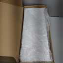 Shario Floating Shelves - Set of 2, Wall Mounted Hanging Shelves with White Towel Rack, Decorative Storage Shelves for Bathroom, Kitchen, Living Room & Bedroom (Rustic White)