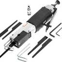 Air Reciprocating Saw Kit, Pneumatic Metal Cutting Saw Tools with 6pcs 24T 32T Blades, Handheld Power Metal Saw, Heavy Duty Aluminum Alloy Saber Saw