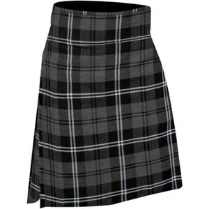 Men's 5 Yard Scottish Tartan Kilt, Highland Wedding Kilt (32, Granite)