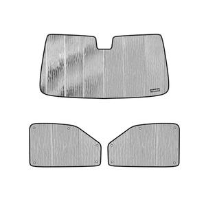 Pigenius Windshield & Side Sunshade for Toyota Sienna (2011-2020) | Thick Foam Armor Custom Fit Full Vehicle Set (8-Piece)
