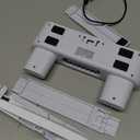 Tokluck PS5 Slim/Pro Horizontal Cooling Stand for Disc & Digital, Dual Controller Charger with 3-Level Cooling Fan, PS5 Stand for Pro & Slim Console (NOT Fit 2020 Regular Version) (White)