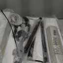 63'' Farmhouse Lantern Floor Lamp for Living Room with 2 Light Sources, Rustic Vintage Resin Tall Standing Lamp with Glass Night Light for Bedroom Office Study Room, Bulb Included (Bronze)