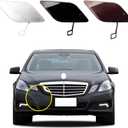 Car Front Bumper Tow Hook Cover Compatible with Mercedes Benz E-Class W212 E300 E350 E400 E550 2010 2011 2012 2013 Trailer Cover Cap A2128850126 2128850126 Tow Hook Cap Car Accessory Black