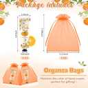 48 Sets a Little Cutie Is on The Way Hand Cream Gifts Bulk Baby Shower Hand Cream Travel Size Lotion Bulk Orange Party Supplies Favors Birthday for Guest