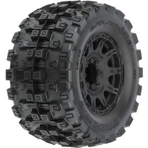 Pro-Line Racing Badlands MX38 HP 3.8 BELTD MTD Raid 8x32 17mm F/R PRO1016610 RC Tire