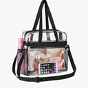 Oraben Clear Bag for Stadium Events 12x6x12 Clear Tote Bag for Women Transparent Lunch Bag for Work Sports Concert