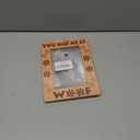 Wood Picture Frame - You Had Me At Woof - 4x6 Vertical Dog Paw Print, Puppy Theme, Pet Memory Photo Frame, Gifts For Dog Lover-XK-A01