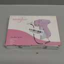 HOUSE DAY Stitchy Gun for Clothes, Fine Needle Stitch Gun Quick Clothing Fixer, Speedy Price Tagging Gun with 6 Fine Needles, 2200 Micro Thin Fasteners, 50 Buttons (Pink)