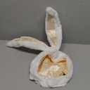 Plush Fun Bunny Ears Hood Women Costume Hats Christmas Gift Warm Soft and Cozy (White)