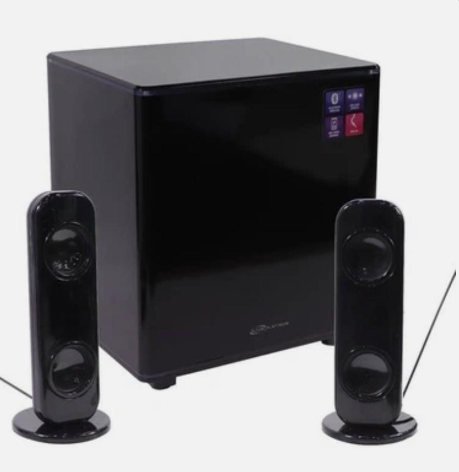 iLive Bluetooth 2.1-Channel Wireless Speaker System w/Subwoofer - Black (IHB26B)