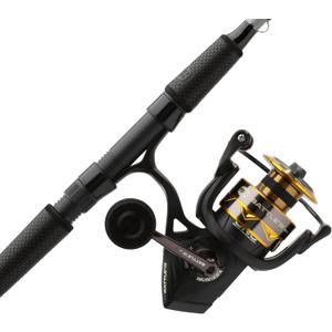 PENN 7' Battle IV LE Spinning Reel and Fishing Rod Combo Kit, 5000 Reel, CNC Gear Technology, Full Metal Body and Sideplate, HT-100 Drag System