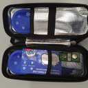 Insulin Cooler Travel Case TSA Approved, Temperature Display Insulin TravelCase, Portable Insulin Pen Cooler Travel Case for Insulin Ice Pack, Travel Diabetic Supplies (Black)