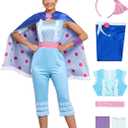 Poboola Character Costume Adult Cute Costumes for Women Princess Cowgirls Halloween Cosplay Deluxe Fancy Little Dress, X Small