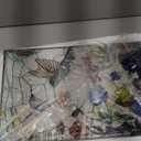 Stained Glass Window Hanging, Hummingbird Suncatchers for Windows Hanging, Handcrafted Sun Catchers Indoor Window Panel for Home Decor, Gift for Mom, Wife, Friends, Rectangular W10 xH15