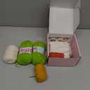 MAGIMUSE Crochet Kit for Beginners, Crochet Starter Kits, Amigurumi Craft Knitting Crocheting Kits with Step-by-Step Video Tutorials, 6 Pack Hanging Potted Plants Family(40%+ Yarn