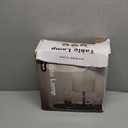 ZJOJO Table Lamp for Bedroom Set of 2, Bedside Small Lamps with 3 Way Dimmable Rocker Switch and AC Outlet, Nightstand Desk Lamp with Flaxen Fabric Shade Black Base for Living Room Home Decor Lights (14.5inch)