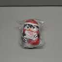 2 x Funny Christmas Positive Crochet Penguin, Christams Holiday Gifts for Women Men Wife Husband Mom Dad Daughter, Small Stocking Stuffers Gifts for Boyfriend Girlfriend Couples Teen, Emotional Cute Decor