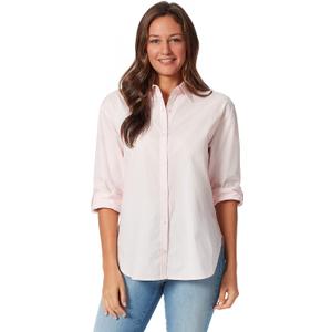 Gloria Vanderbilt Women's Amanda Oversized Button Down Shirt with Roll-tab Sleeves, S
