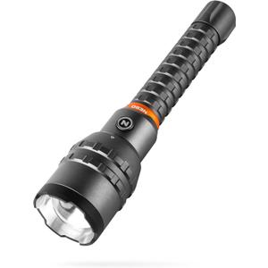 NEBO 12K Flashlight & Portable Charger | 12000 Lumens, 5 Light Modes, Rechargeable, Waterproof & Impact Resistant, Powers USB Devices, Great for Hunting & Camping, Includes USB-C Charging Cable