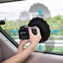 Silicone Lens Hood, Anti Reflection Lens Hood for Diameter 53-72mm Lens, Foldable Reversible Lens Shade for Canon RF 35mm EF-S 10-18 EF 50mm 28mm Nikon AF-S 50mm 18-105 Sony and More Lens