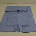 Utopia Bedding Queen Sheet Set - Jersey Knit Sheets 4 Piece  Cotton  Soft T-Shirt Stretchy Sheets (Heather Sky Blue)