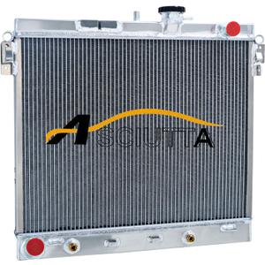 3 Row Aluminum Radiator for 2006-2012 Chevy GMC Colorado Canyon 3.5L 3.7L 5.3L Hummer H3 H3T All Aluminum Cooling Radiators