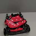 The New York Doll Collection My First Doll Stroller with Basket & Heart Design Foldable Doll Stroller, Pink