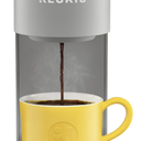 Keurig KMini Single Serve KCup Pod Coffee Maker, 6 to 12oz Brew size, with Cord Storage, Perfect for Small Spaces, Studio Gray
