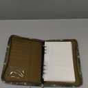 WYNEX Tactical Notebook Padfolio Ring Binder - Refillable 6-Ring A5 Binder, Zip Hardcover Notebook with 80 Pages, Water-Resistant Notebook Cover for Planners, College, Office, Field, Gift