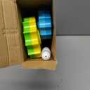 Baby Spinning Stacking Toys for Toddlers 1-3, Rainbow Ring Stacker Montessori Toys for Babies 6-12 Months, 1 2 3 One Year Old Girl Boy Christmas Birthday Gifts, Autism Sensory Learning Toy