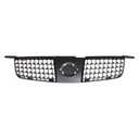 TYG Front Grille Fit for 2015-2016 Honda CR-V, OE Style Replacement Non-Active Exterior Grille, Replaces 71121-T1W-A01 HO1200224