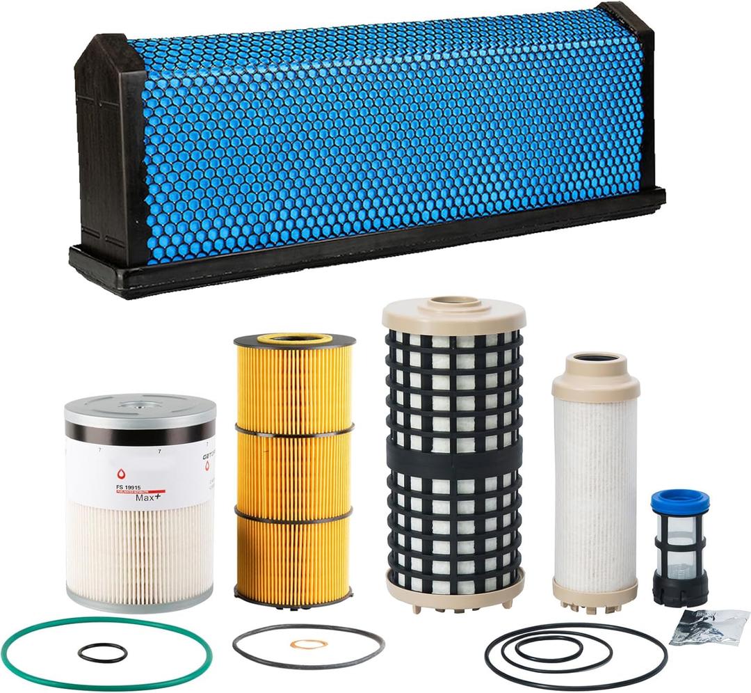 Air Fuel Oil Filter Kit For Detroit DD13 DD15 DD16 Replaces AF27879 PF9924 FS19915 P551005