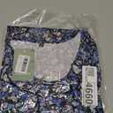 Tralilbee Women's Plus Size Tunic Tops 3/4 Roll Sleeve Shirts Lace Crochet V Neck Casual Blouses, 4X