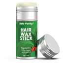 2 x Hair Wax Stick for Strong Hold & Flyaway Control - Edge Control Slick Back & Frizz-Free Styling Gel for Women, Men, Teen Girls & Kids - Natural Beeswax Smoothing Stick Wax for All Hair Types (2.7 Oz) (2.7 Ounce (Pack of 1))