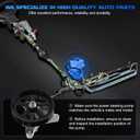 Power Steering Pump with Pulley 21-5494 for 2008 2009 2010 2011 2012 Accord 3.5L for 2009 2010 2011 Pilot 3.5L for 2012 Crosstour 3.5L for 2010-2011 Accord Crosstour 3.5L V6 Power Assist Pump