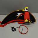 Pirate Hat Pirate Costume Accessories Halloween Costume Party Dress UP