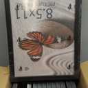 Memory Island 8.5x11 Photo Frames for Wall and Tabletop Display, 8.5 by 11 Black Picture Frames with HD Plexiglass, Set of 15