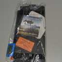 Veharvim Sun Visor Extender for Car (Polarized, UV400, PC Lens, 2 Side Sunshade), Car Visor Extender Sun Blocker, Visor Extender Attachment, Anti-Glare for Safe Driving (1 Pack, Black)