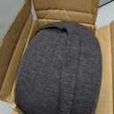 Face Down Pillow for Bed, Massage Headrest Face Pillow After Eye Surgery, Memory Post-Eye Recovery or Beach Tanning, Prone Sleepers with Breathable Desig (Dark Gray)