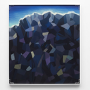 INVIN ART Framed Canvas Giclee Print Sacred Treasure of Mountain, 1933 by Nicholas Roerich Wall Art Living Room Home Office Decorations(White Slim Frame,24"x32")