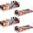 Acrylic Organizer 4-piece Makeup Organizer Countertop For Drawers Organizer Storage Bathroom Organizers And Storage Is A Good Choice For Desktop Finishing (4)