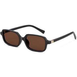 Retro Polarized Sunglasses for Womens Men - Trendy Sunnies UV Protection Lightweight Vintage Sun Glasses